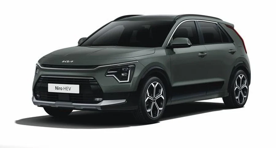Kia Niro w kolorze Cityscape Green