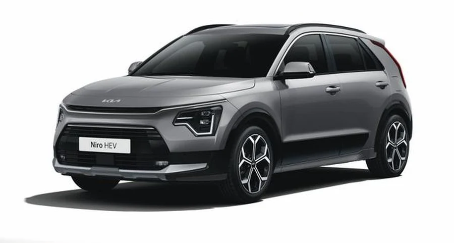Kia Niro w kolorze Interstellar Gray