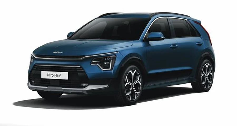 Kia Niro w kolorze Mineral Blue