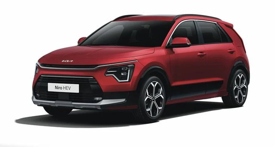 Kia Niro w kolorze Runway Red