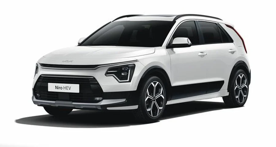 Kia Niro w kolorze Snow White Pearl