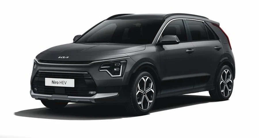 Kia Niro w kolorze Steel Gray